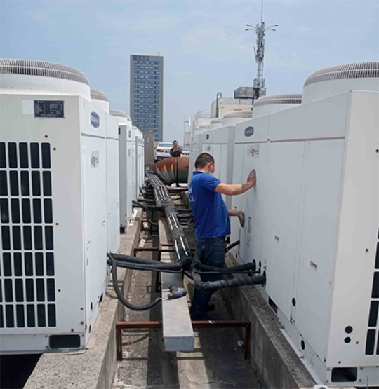 晋城市中央空调制热和不制冷系统维修方法